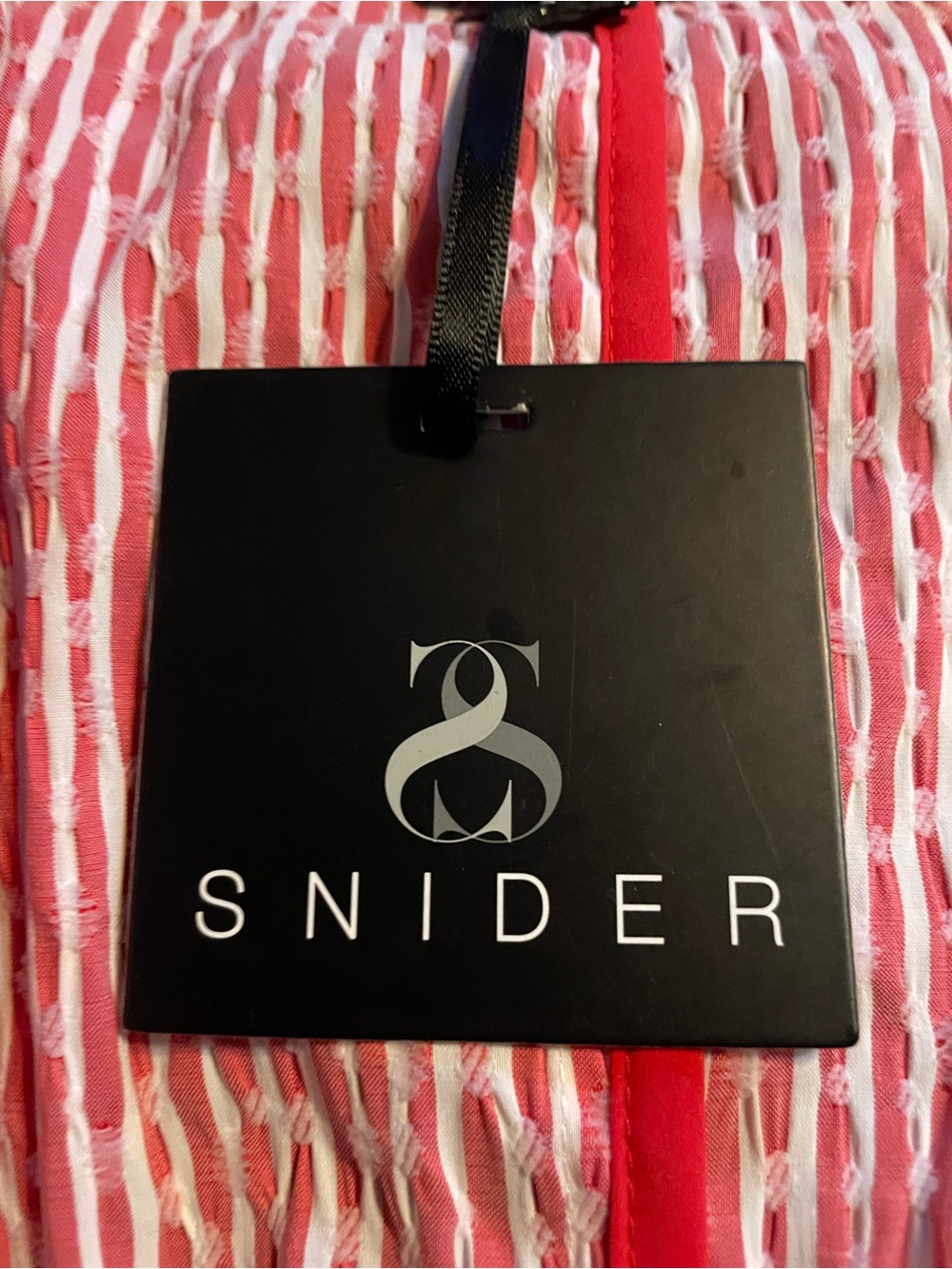 Snider Men’s Red & White Pinstripe 2-Piece Suit Size Medium – Stylish & Unique - Picture 8 of 10